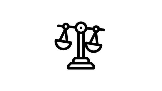 scales animated icon