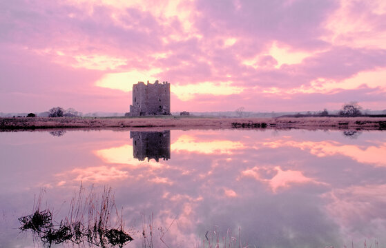 Threave Castle near Castle Douglas in the Dumfries and Galloway region of SW Scotland, United Kingdom