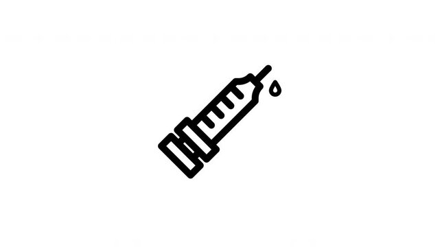 syringe animated icon