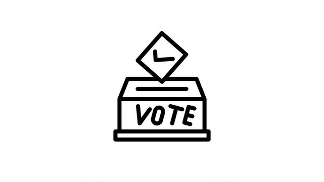 ballot animated icon