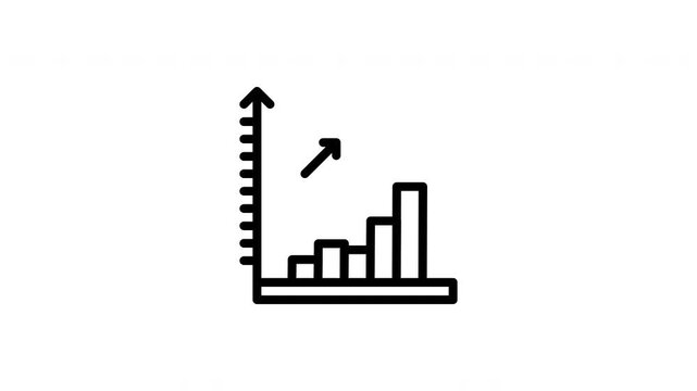 bar chart animated icon