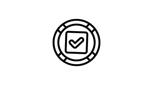 checkmark animated icon