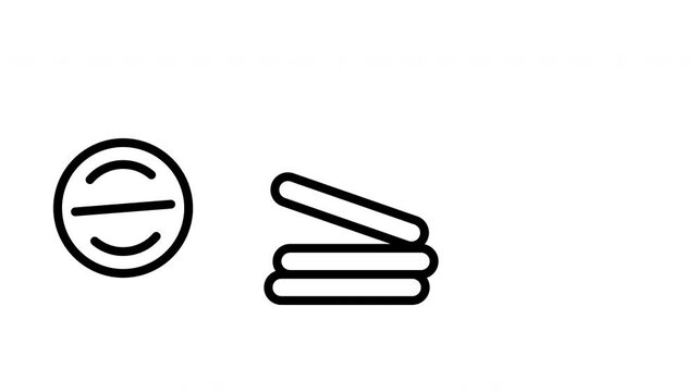 coin stack animated icon