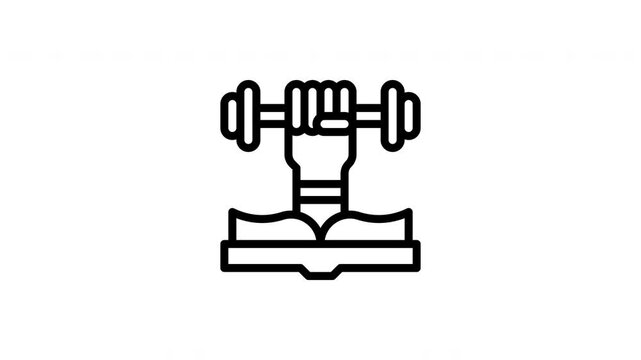exercise animated icon