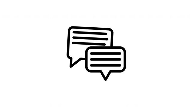 feedback animated icon