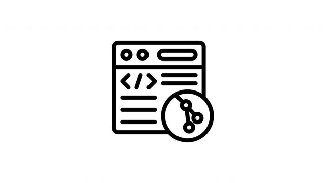 Git animated icon