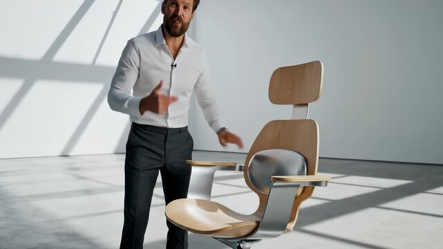 Selecting And Demonstrating Modern Ergonomic Chair Comfort