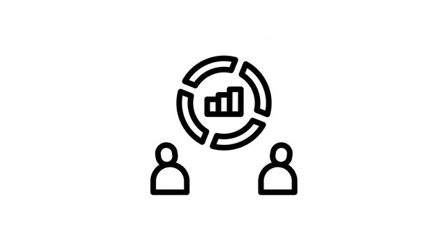 market segment animated icon