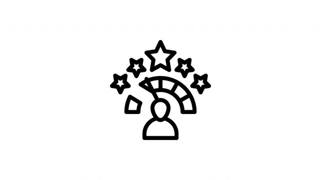 performance animated icon