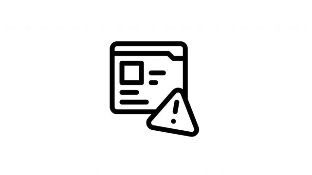problem animated icon