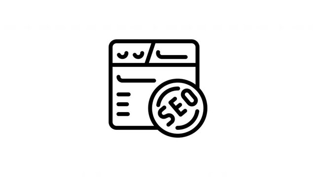 SEO animated icon