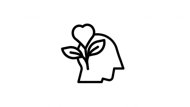 self care animated icon