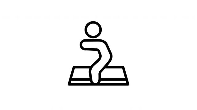 stretch animated icon