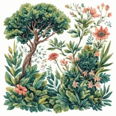 Keuken achterwand Jungle Nature Pattern Very Cool  © Egy