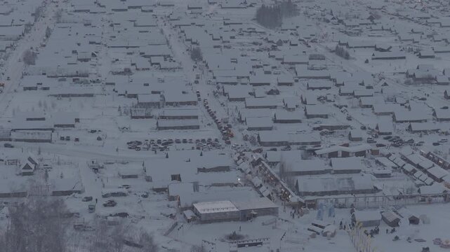 Hemu Village Xinjiang Aerial Footage (DJI Mavic 4 Pro D-log)