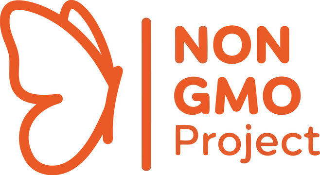 Non GMO Project verified certification logo symbol for organic food and natural health product labeling