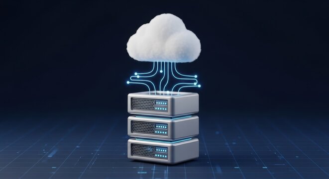 Cloud computing technology with server stack