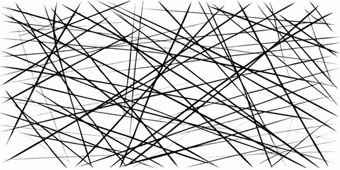 Abstract graphic image featuring a chaotic web of black lines against a clean backdrop, creating a striking contrast. © Artova