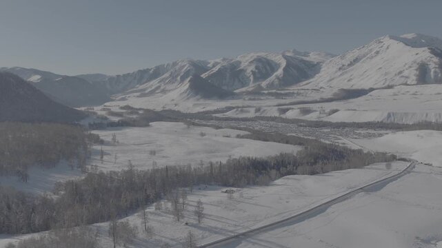 Hemu Village Xinjiang Aerial Footage (DJI Mavic 4 Pro D-log)