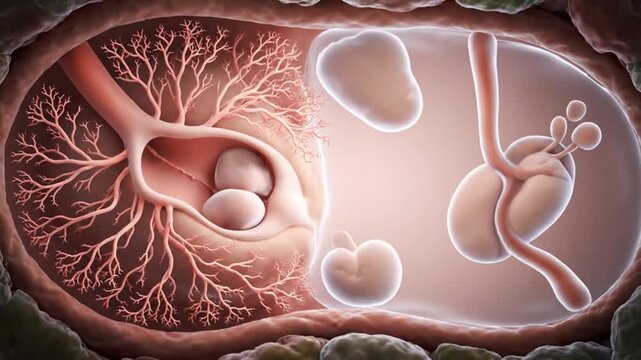 Future of Stem Cell Research and Organogenesis, 3D Medical Animation of Fetal Brain and Vascular Development for Healthcare Campaigns