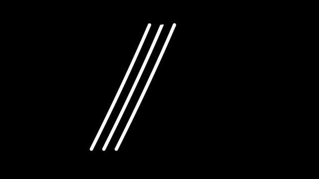 Monster Bite and Claw Animal Scratch Marks Transition Overlay 4K