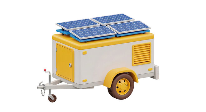 Mobile Solar Generator Trailer