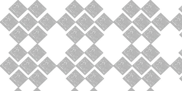 Seamless Geometric Diamond Shape Pattern with Grunge Texture Background