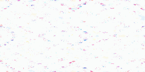 Obraz premium Abstract background with scattered colorful paint splatters and a white base