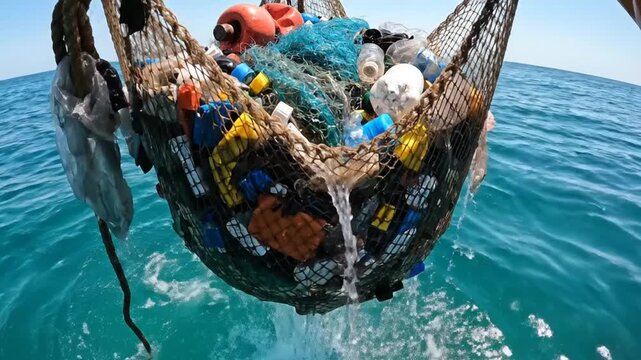 Collecting Marine Debris from the Ocean