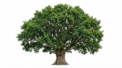 Obraz premium Oak Tree Isolated