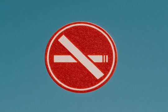 No Smoking Warning Sign Symbol.