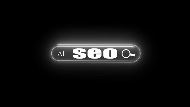 SEO and AI search optimization concept. businessman using ai search bar, improving website ranking and online marketing strategy data analytics keyword research and smart keyword research targeting