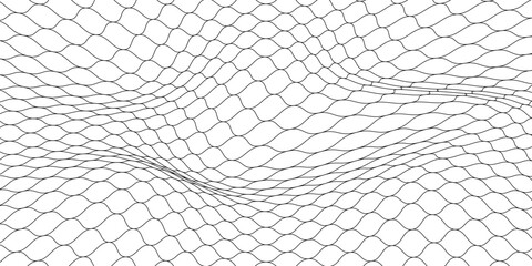 Mesh texture for fishing nets. Seamless pattern for sportswear or soccer goal, volleyball net, basketball hoop, hockey, athletics. © Ismatil