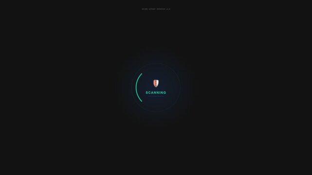Futuristic 4K ACCESS INTERFACE Concept - Advanced Cyber Security, Data Protection, and High-Tech Hacking Background for Technology Visualization