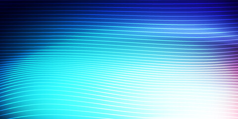 Abstract Wavy Lines Gradient Background in Blue Teal and Purple for Technology and Design,eps 10 © Rochmatul