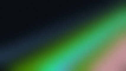 Fototapeta premium Abstract Diagonal Gradient Aurora Lights with Subtle Grain Texture Dark Background Vibrant Color Transition Soft Hues