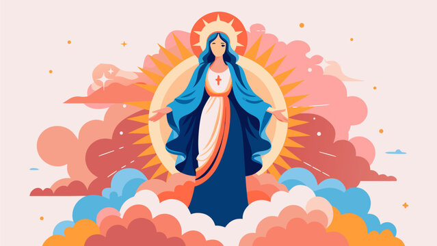 め*る様 【希少】フランクリンミント社 Mary Queen Of Heaven Mary, Queen of Heaven by Master of the Saint Lucy Legend