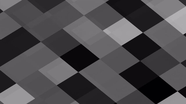 Large Diagonal Geometric Block Shift Overlay For Cyberpunk Futuristic UI Digital Error Distortion And Abstract Compositing 4K Alpha Channel