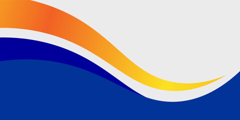 Obraz premium abstract business banner background with red and blue gradient color.eps10