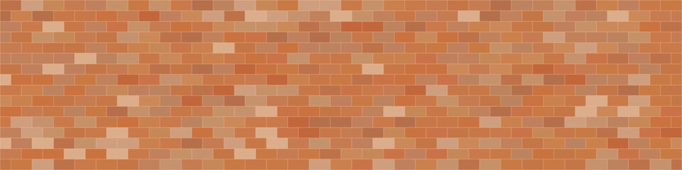 Obraz premium Old Brick Wall Texture Background, Red Brick Blocks Wall, Ancient Bricks Fence