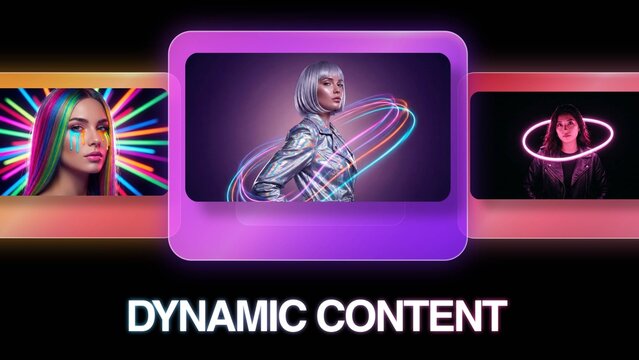 3D Rotating Media Carousel