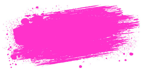 An artistic stroke of a vibrant pink hue creates a captivating visual impact, ideal for use as a striking design element. © PS  GALLERY 