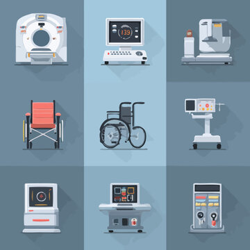 Medical equipment and devices for healthcare and hospital use