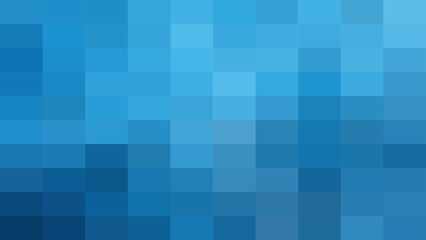 Fototapeta premium Vector Blue mosaic pattern conveys abstract cool tone and digital design and geometric shapes and a serene vibe and visual art. 
