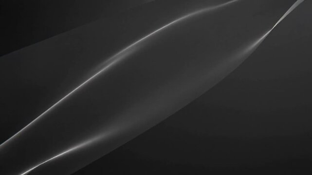 Graphite-gray diagonal shadow-sheet overlay with slight downward slide and soft re-merging veil