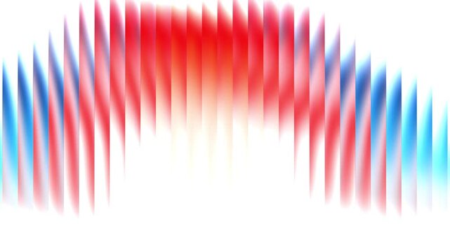 Abstract glass vibrant colorful gradient ripple texture holographic colors and soft noise futuristic vector background