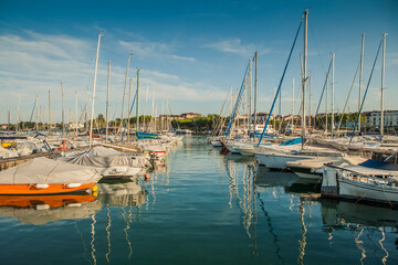 Desenzano del Garda is a town and comune in the province of Brescia, in Lombardy, Italy, on the southwestern shore of Lake Garda.