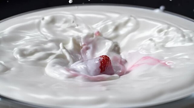 Liquid splash frozen mid-air, forming crown shape with droplets