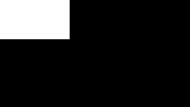 black and white expanded rectangle, video frames change, abstract geometric animated background, monochrome transition masks template