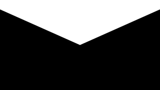 black and white increased sectors, video frames radar change, abstract geometric animated background, monochrome transition masks template